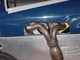 2005-06-02 1 Locost bonnet cutout for manifold.JPG